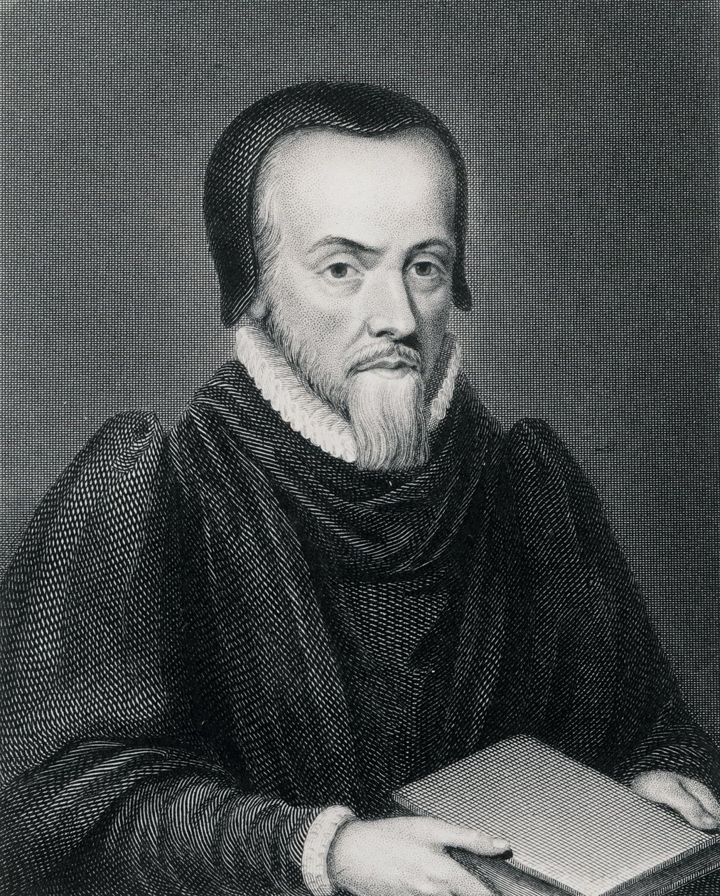 Richard Hooker (ca. 1554-1600), gegraveerd door Edward Finden door Wenceslaus Hollar