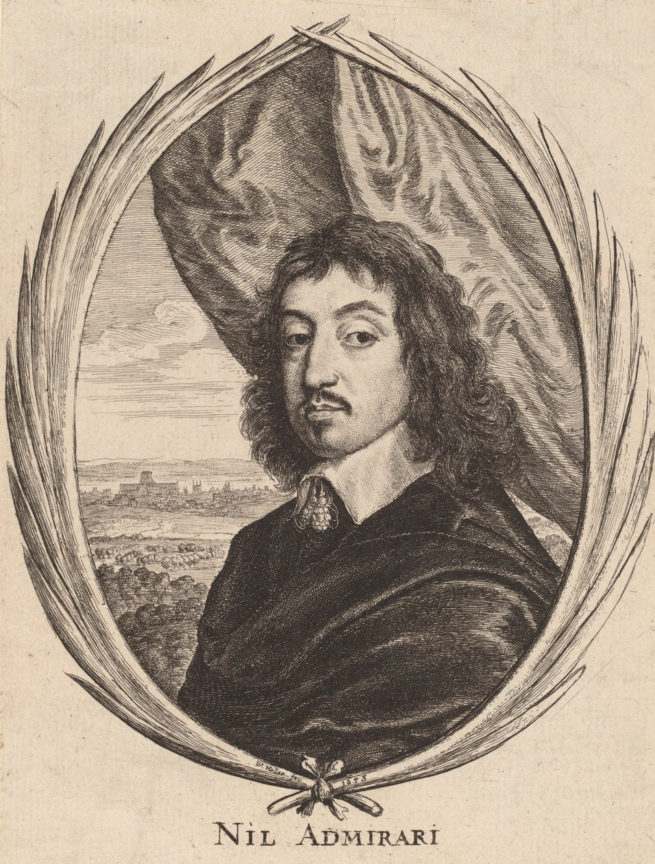 Sir John Wildman door Wenceslaus Hollar