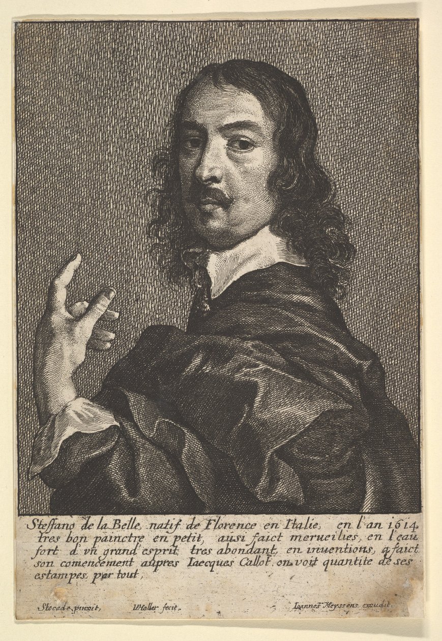 Stefano della Bella door Wenceslaus Hollar