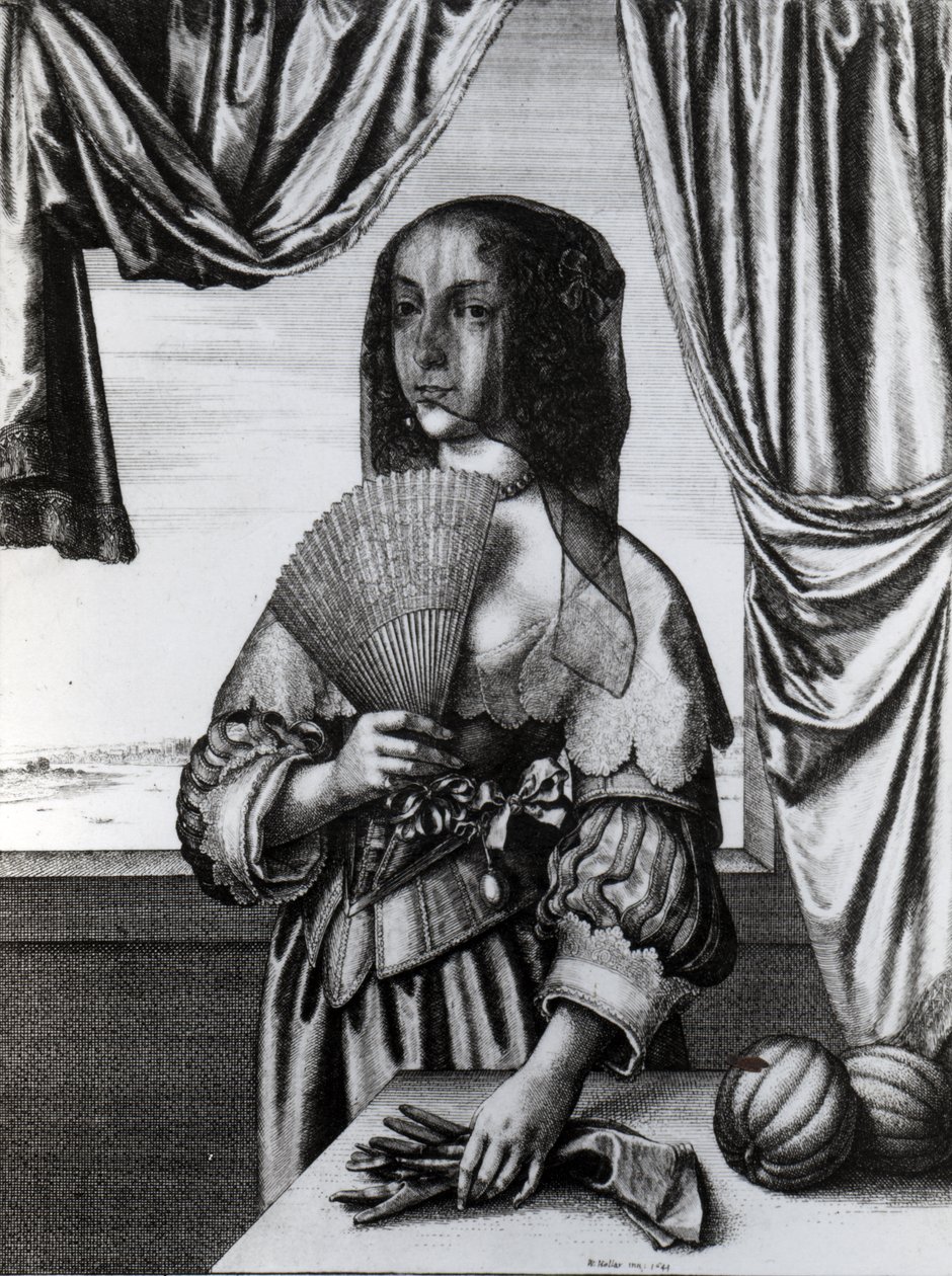 Zomer, 1641 door Wenceslaus Hollar