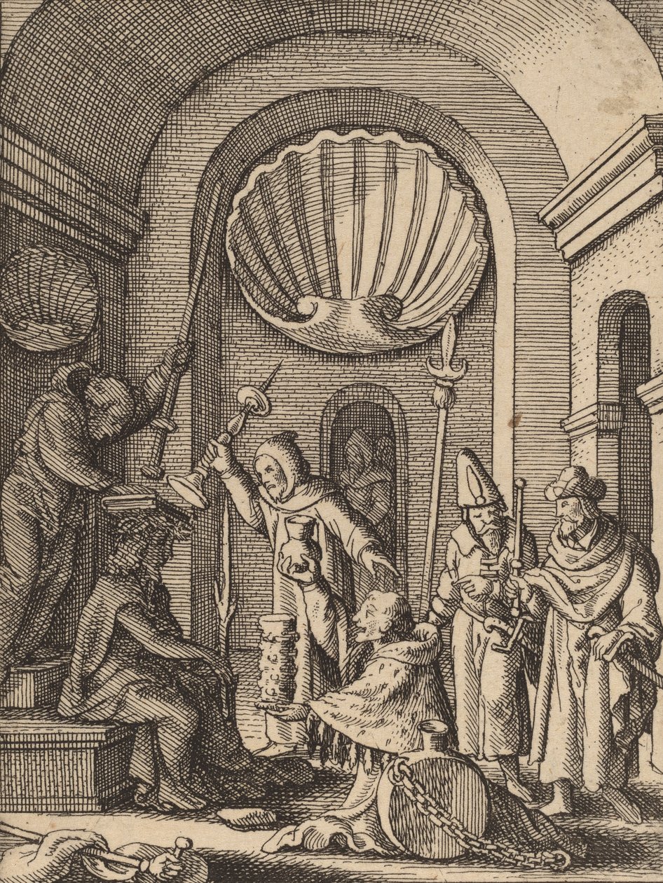 De bespotting door Wenceslaus Hollar