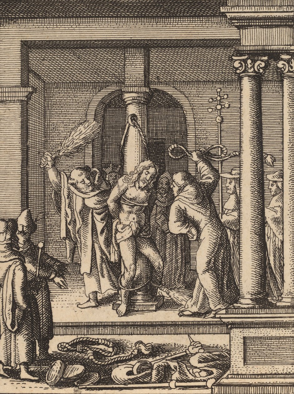 De Geseling door Wenceslaus Hollar