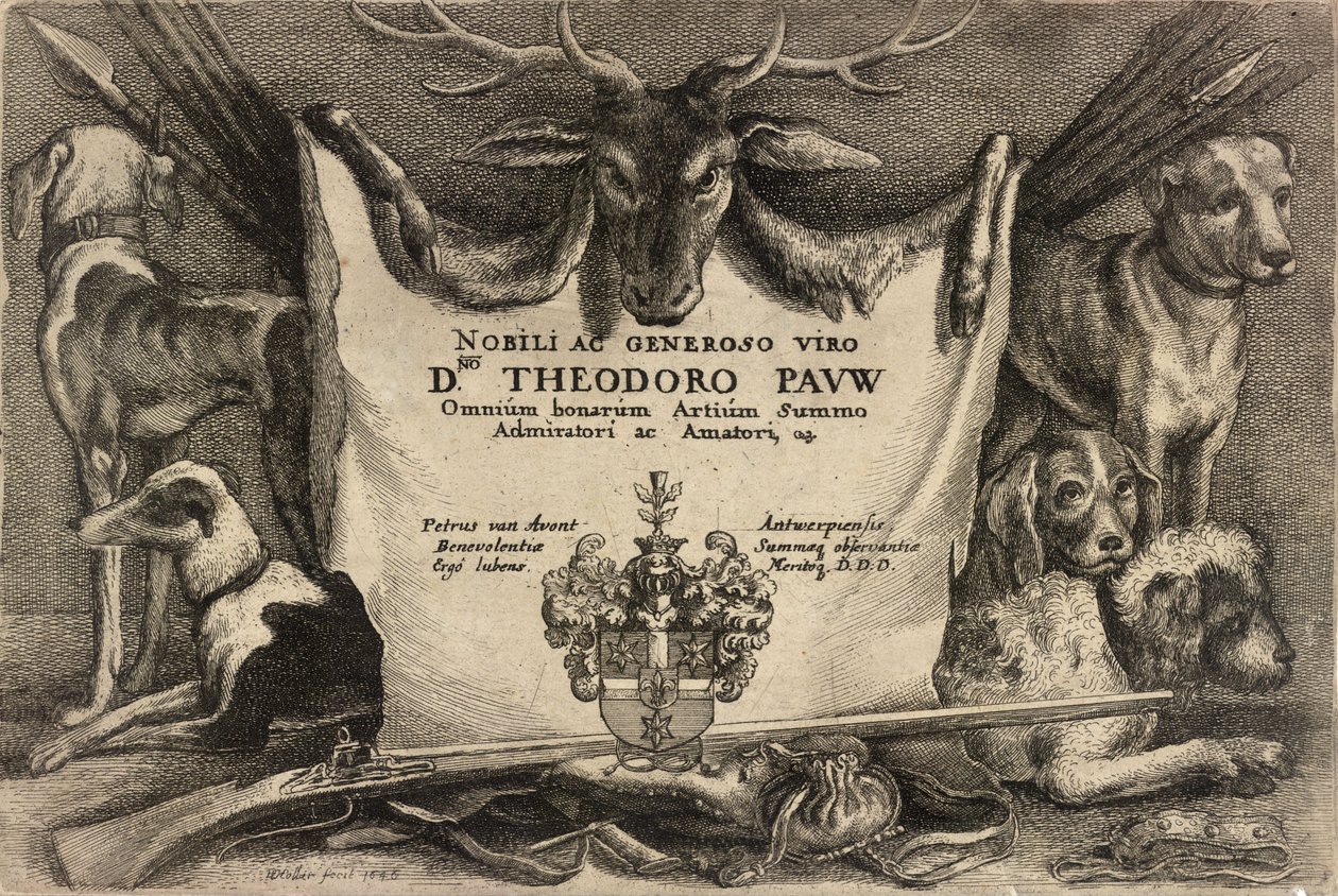 Titel door Wenceslaus Hollar