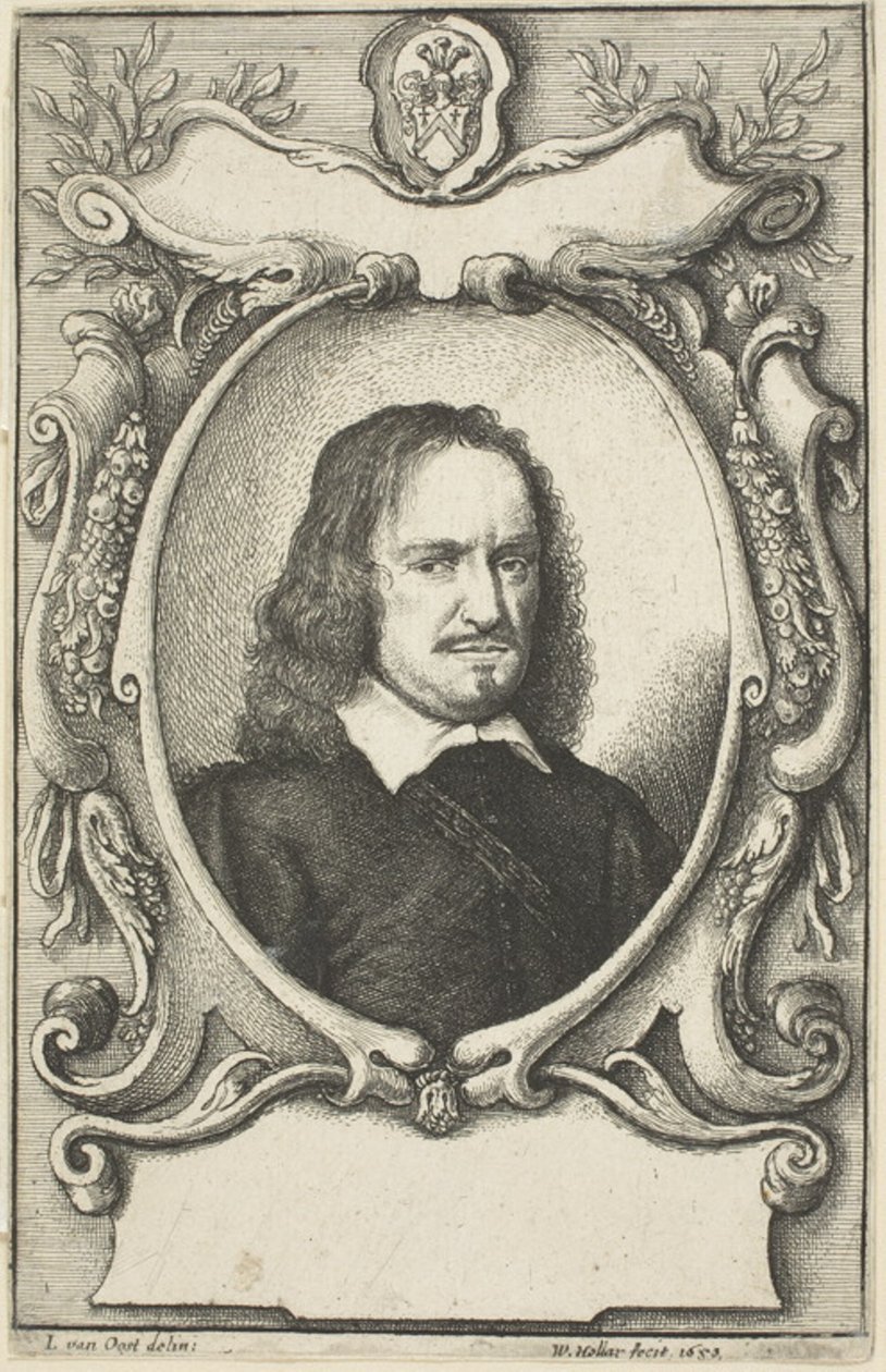 Vincent Stochove door Wenceslaus Hollar