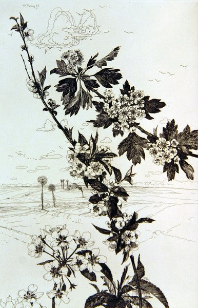 Lente door Wenzel Hablik