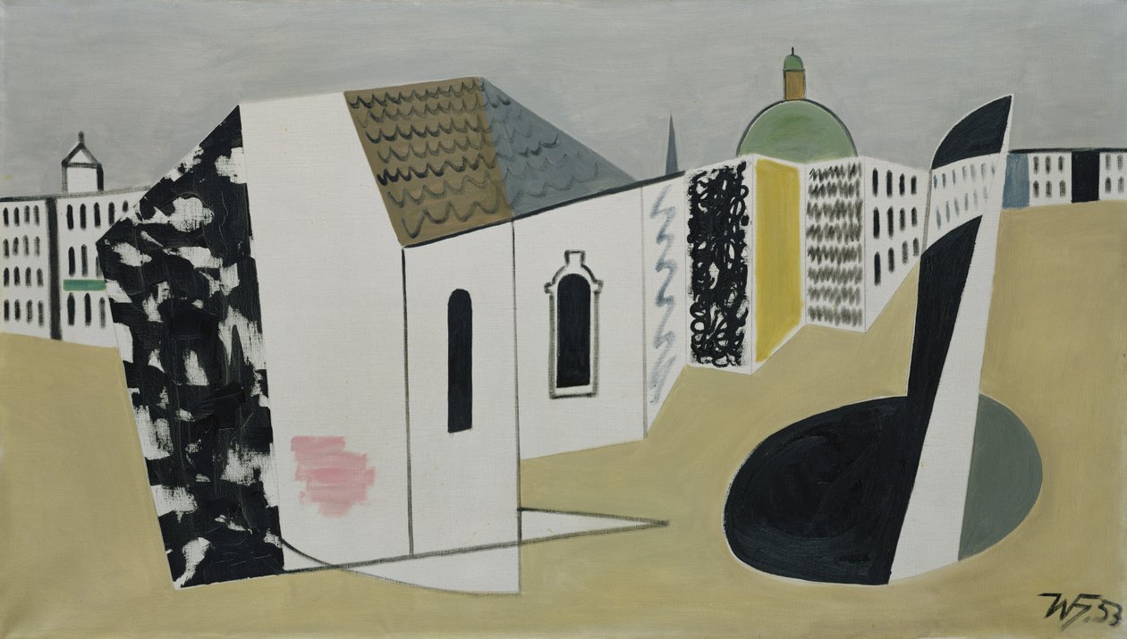 Berlin 1953 door Werner Heldt