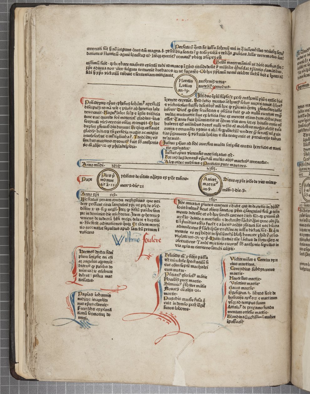Fol 30 verso, Fasciculus Temporum door Werner Rolevinck