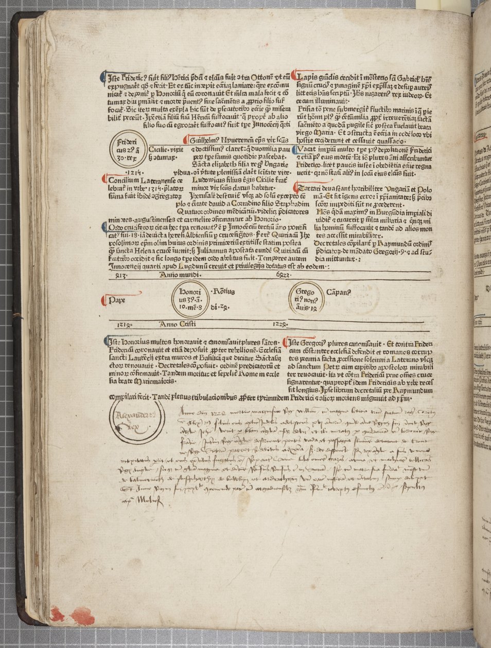 Fol 58 verso, Fasciculus Temporum door Werner Rolevinck