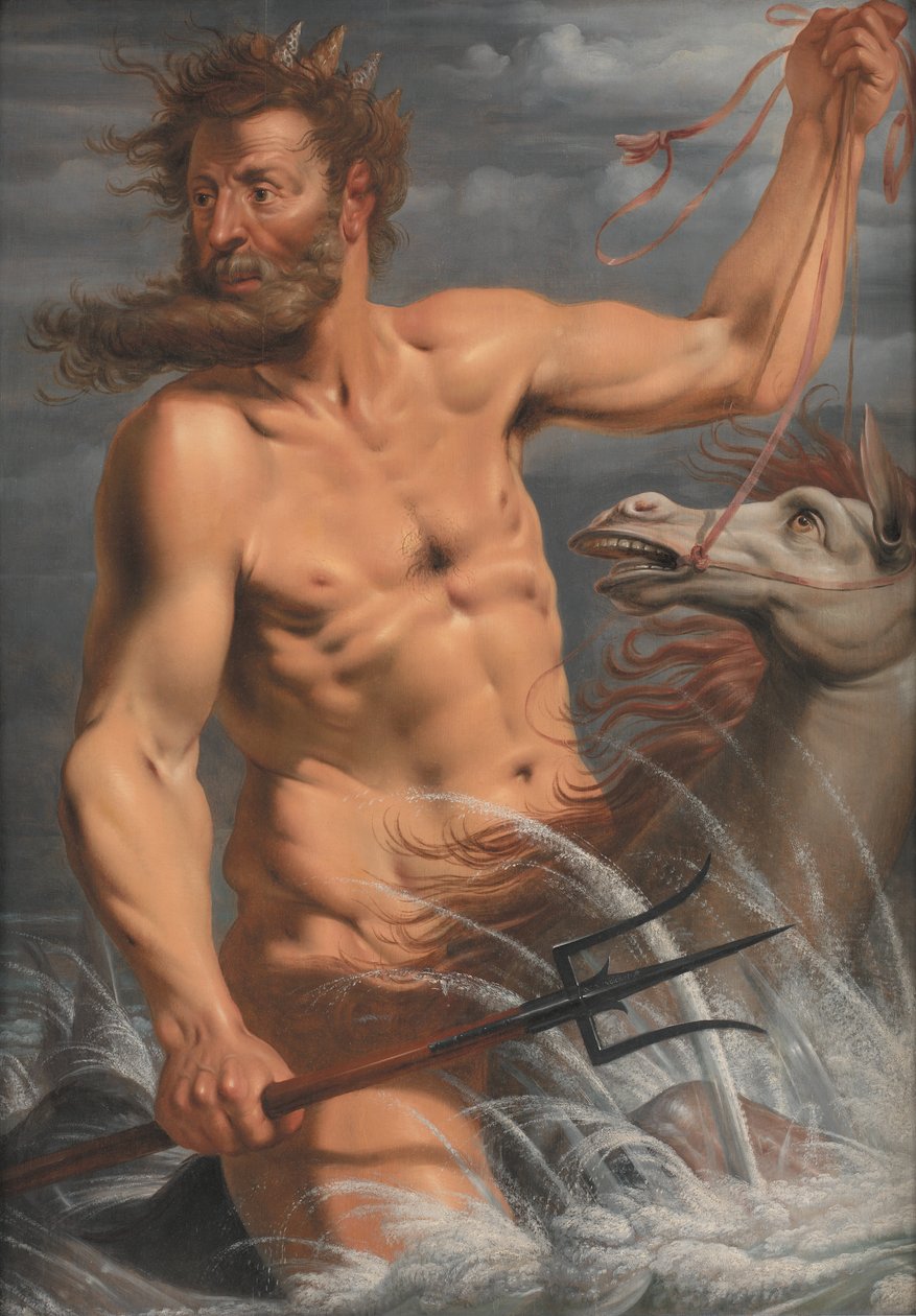 Neptunus door Werner van den Valckert