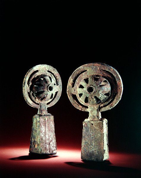 Jukbel door Western Zhou Dynasty Chinese School