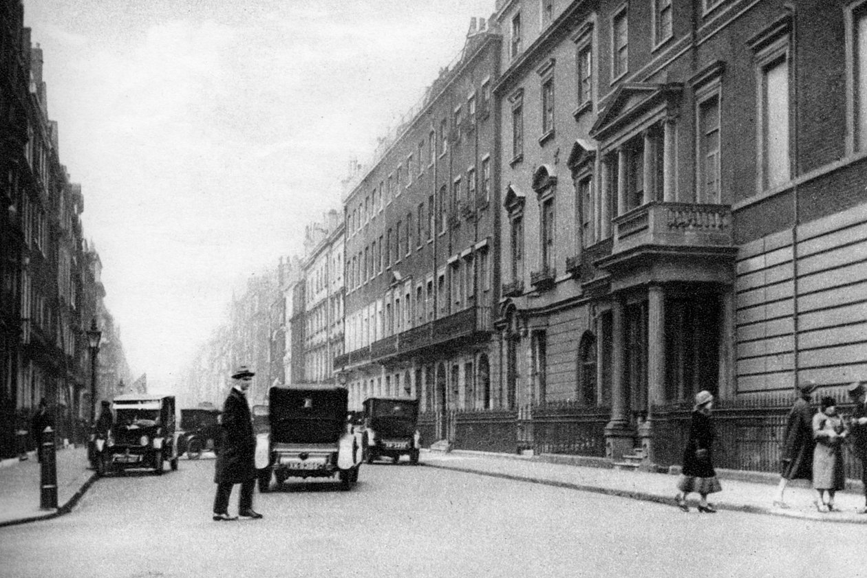 Harley Street, Londen, 1926-1927 door Whiffin