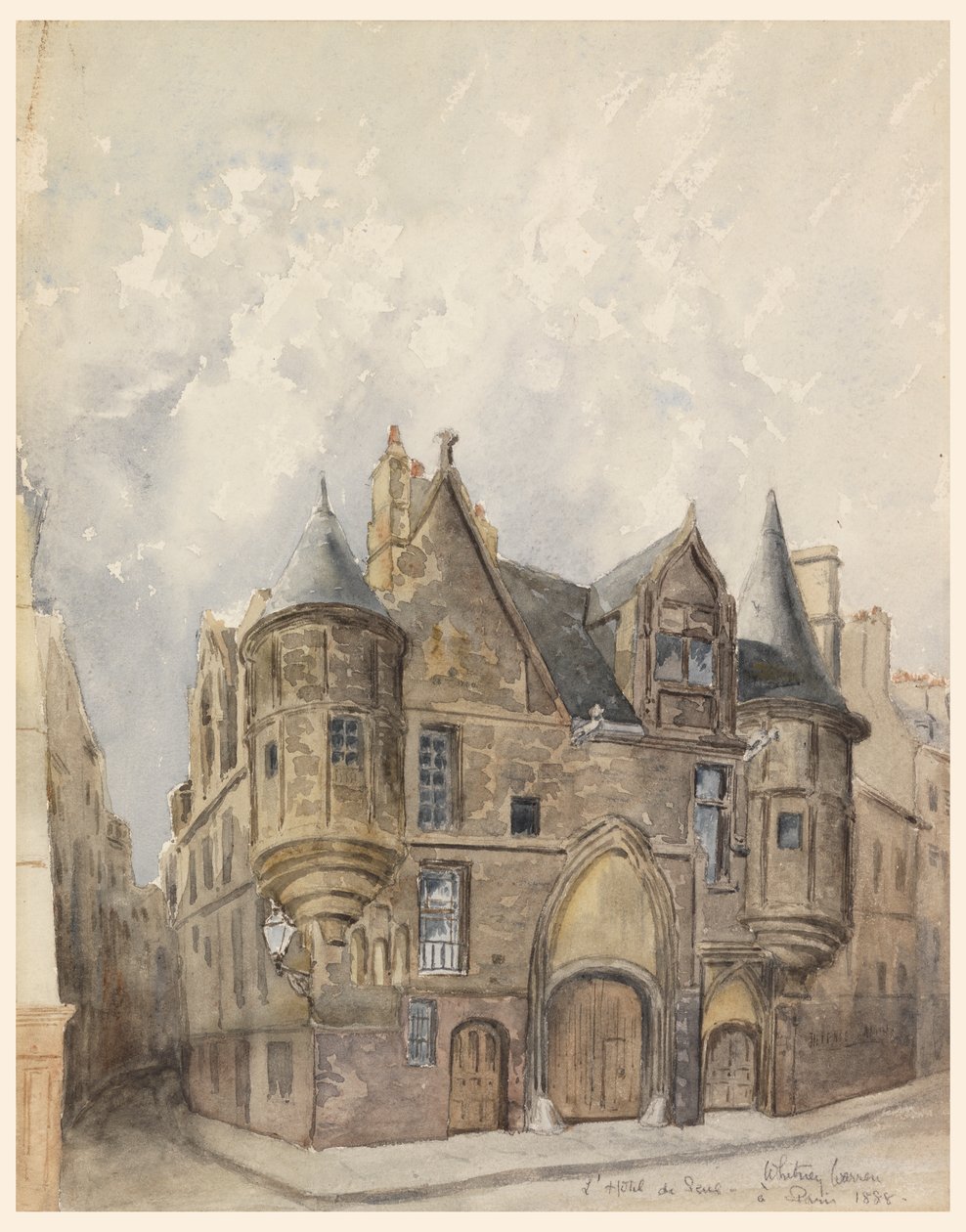 Hotel de Sens, Parijs door Whitney Warren Jr.