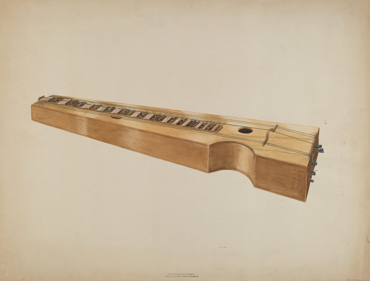 Psalmodicon door Wilbur M Rice