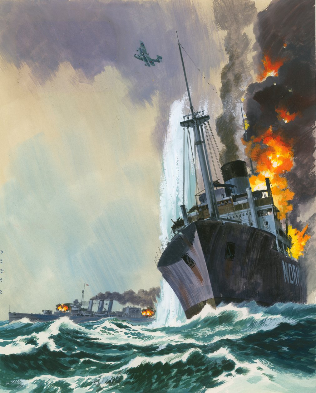 HK 33: De dodelijke pinguïn door Wilf (20th century) Hardy