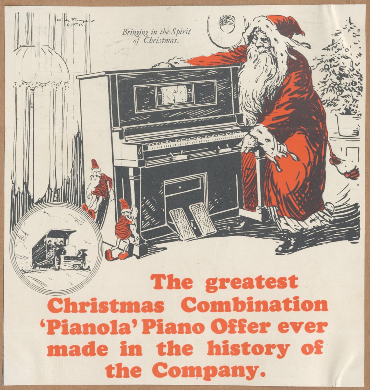 Aeolian Company Pianolas, 1920s door Wilfred Fryer