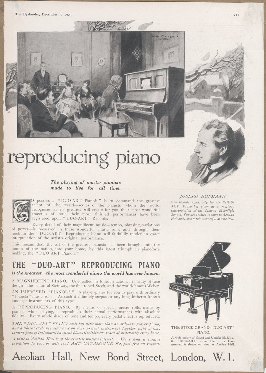 Aeolian Company Pianola