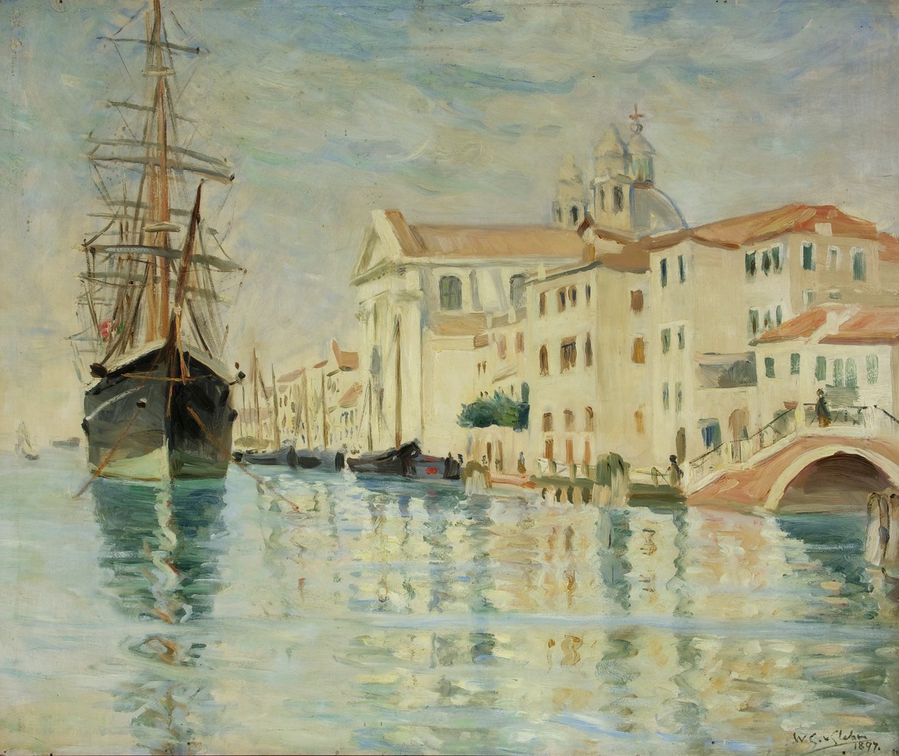 Het Grote Kanaal, Venetië door Wilfred Gabriel de Glehn