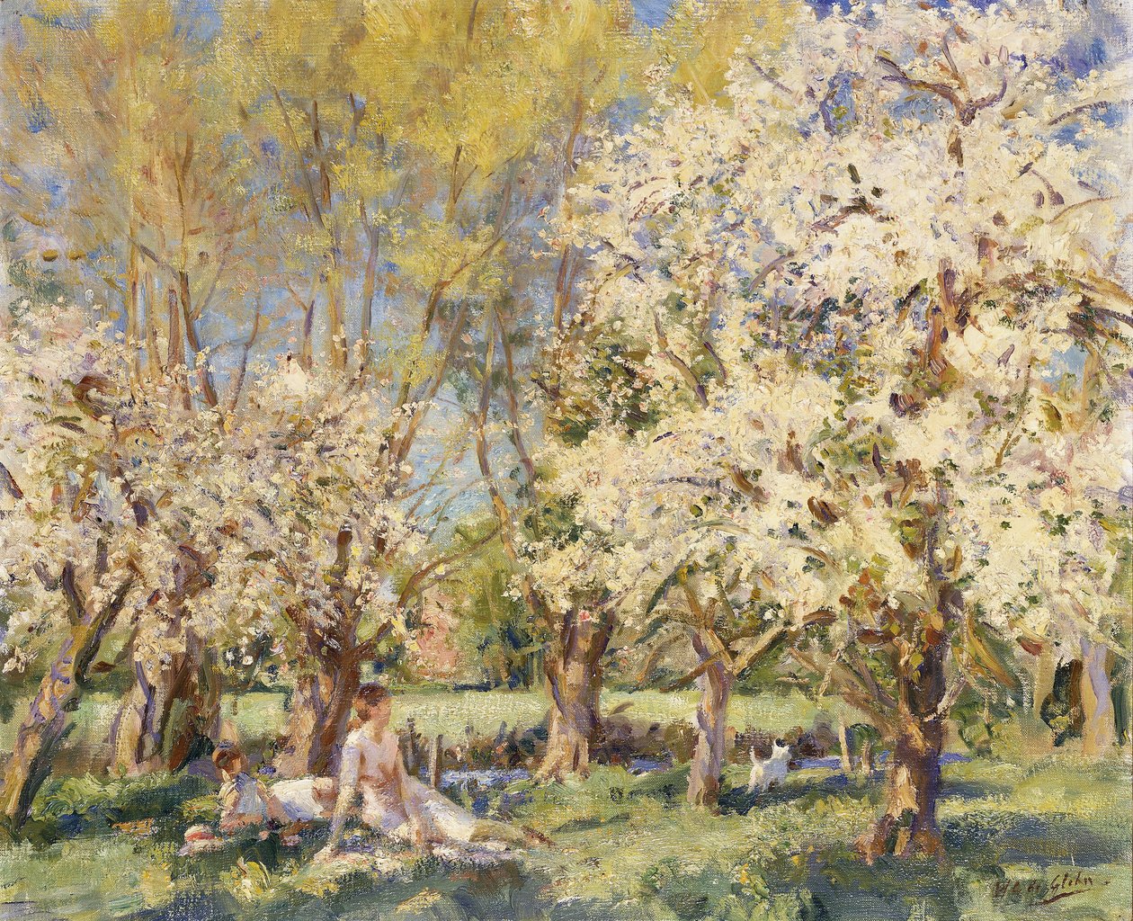De vrolijke maand mei door Wilfred Gabriel de Glehn