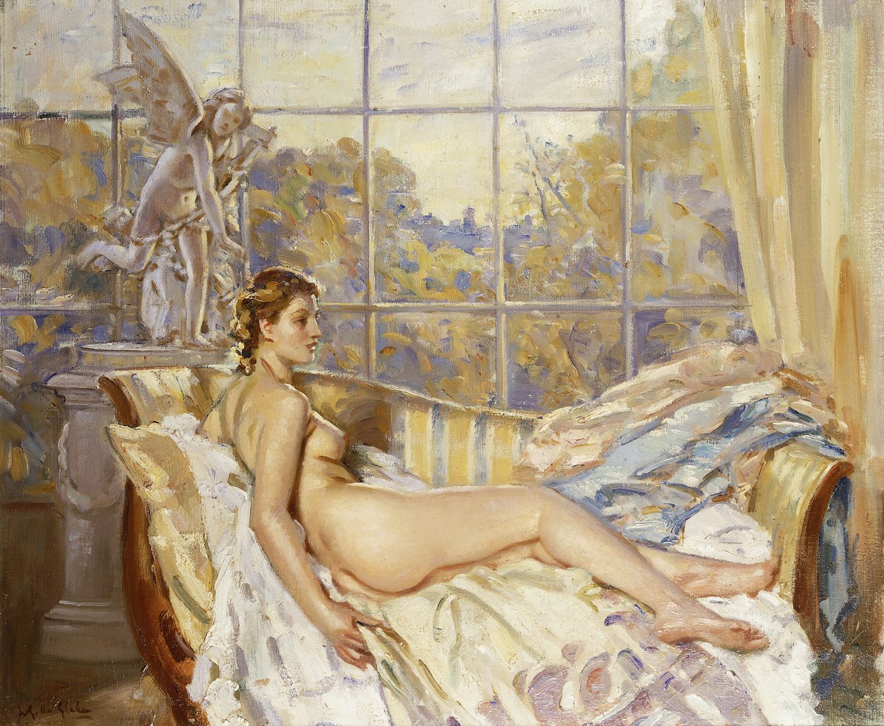De Gevleugelde Jongen door Wilfred Gabriel de Glehn