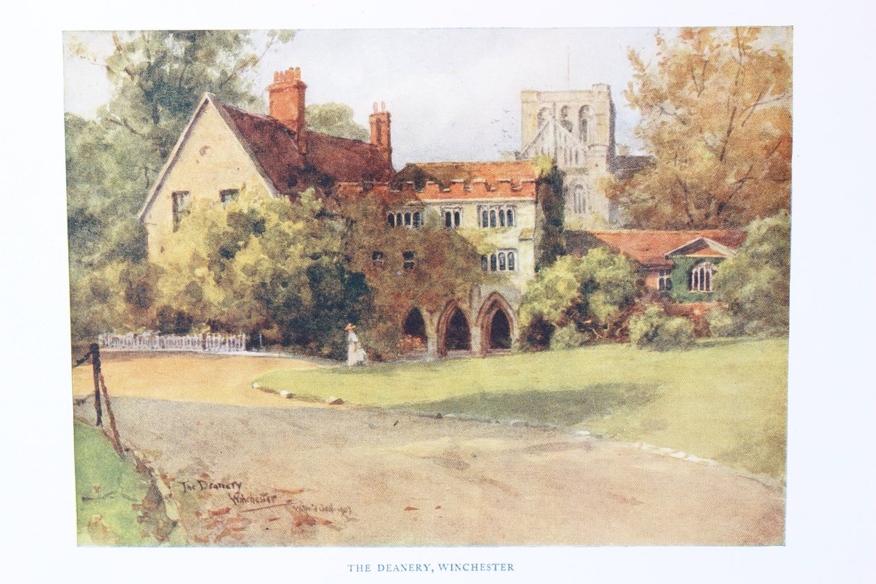 The Deanery, Winchester door Wilfrid Williams Ball