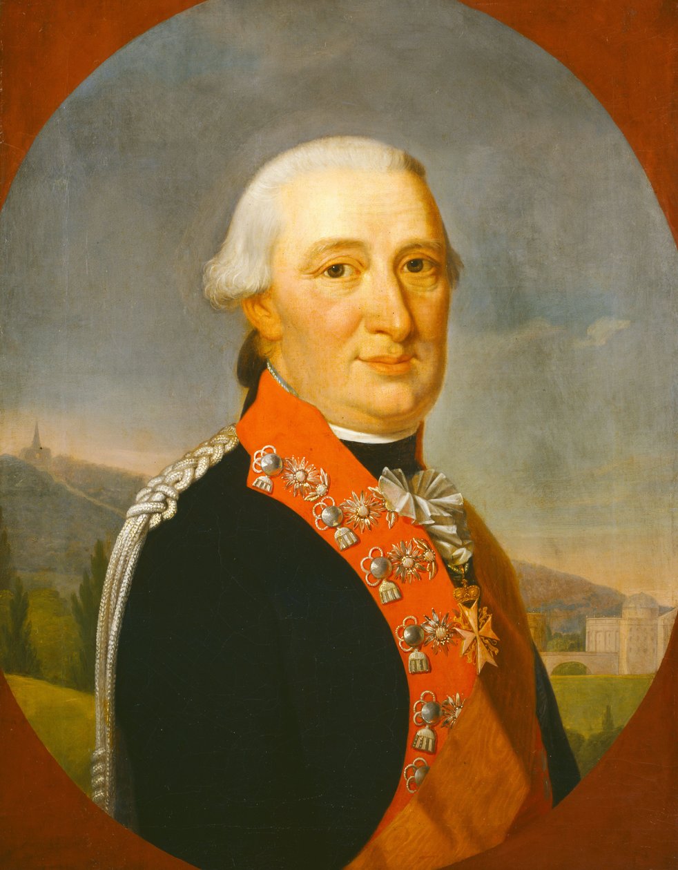 Wilhelm I. Keurvorst van Hessen door Wilhelm  Böttner