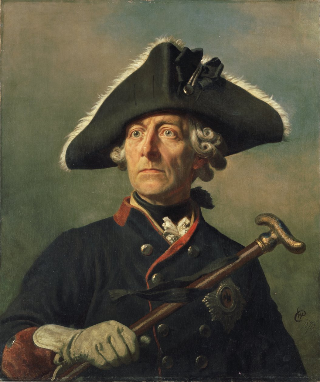 Frederik de Grote door Wilhelm Camphausen