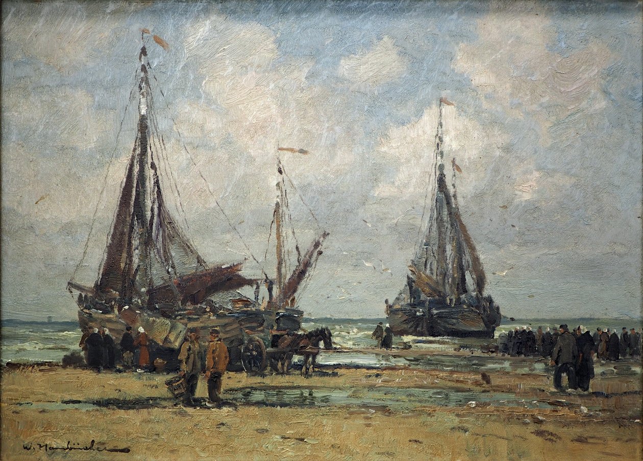 Onbekend schilderij door Wilhelm Hambuchen