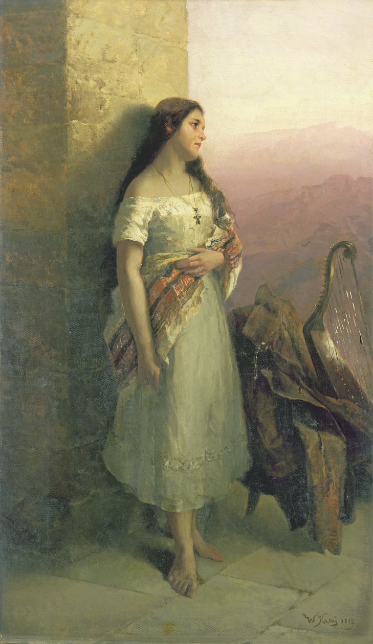 Mignon, 1877 door Wilhelm Kray