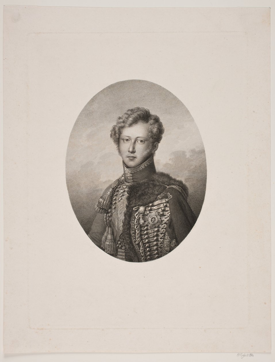 Deens: hertog Christian van Augustenborg door WIlhelm Heuer