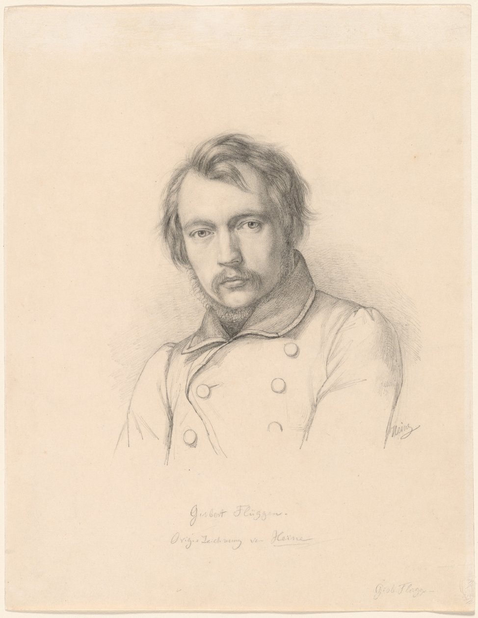 Gisbert Flüggen door Wilhelm Joseph Heine
