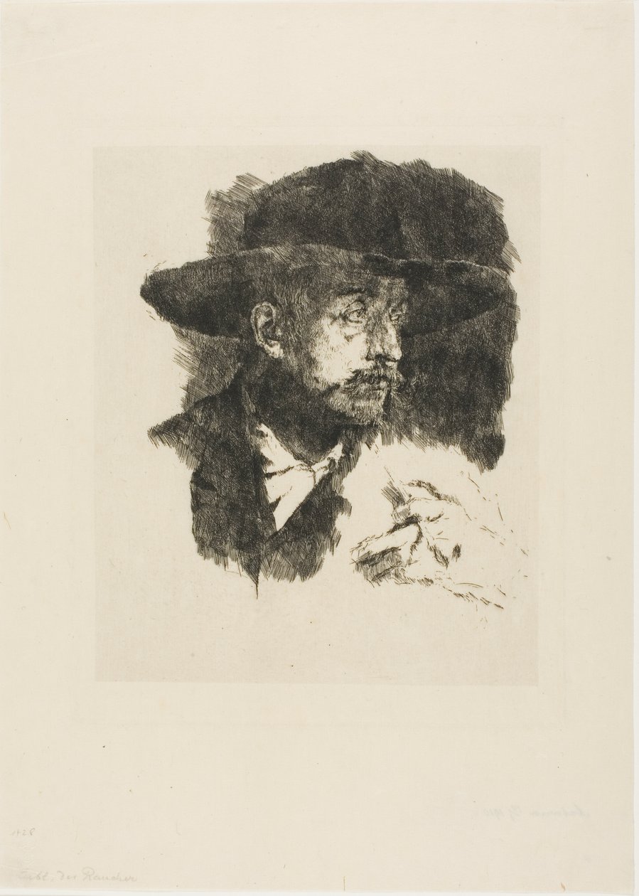 De Roker door Wilhelm Maria Hubertus Leibl