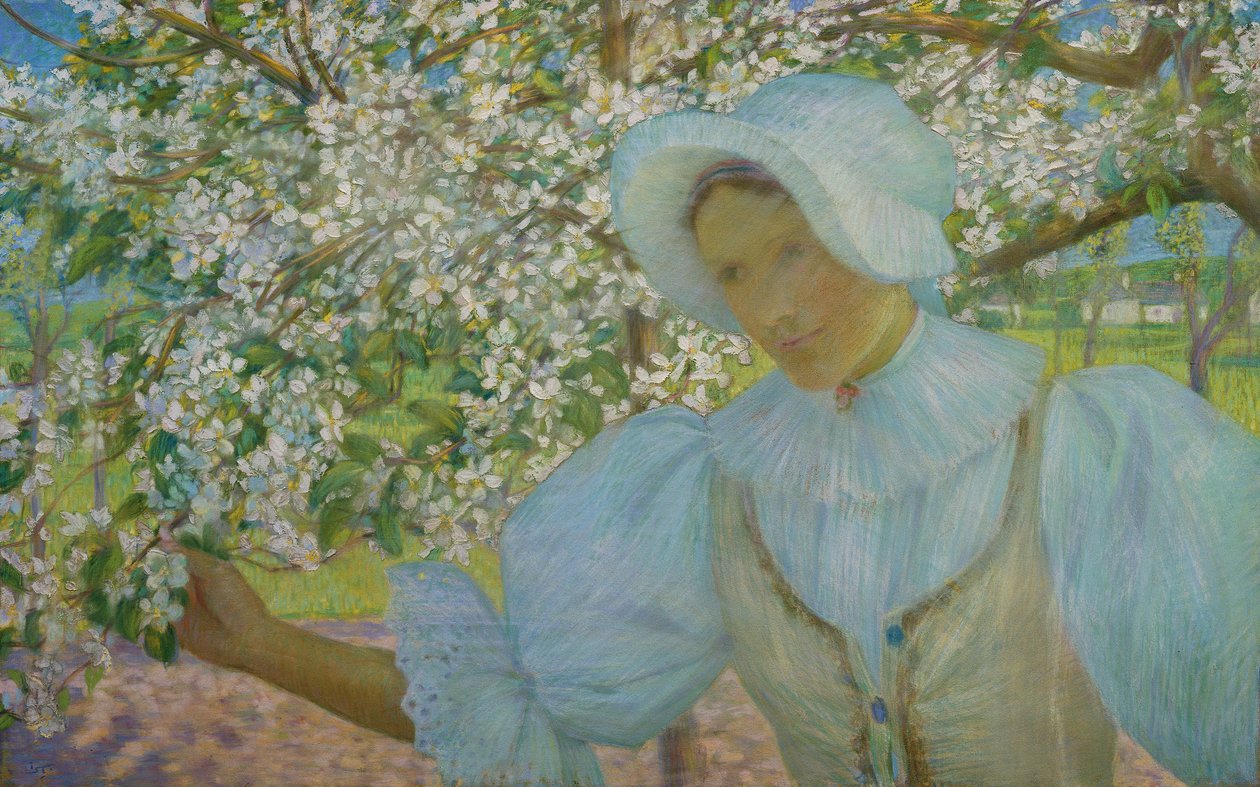 Bretonse vrouw door Wilhelm List