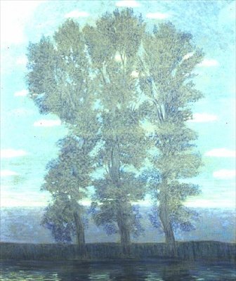 Bomen voor een meer door Wilhelm List