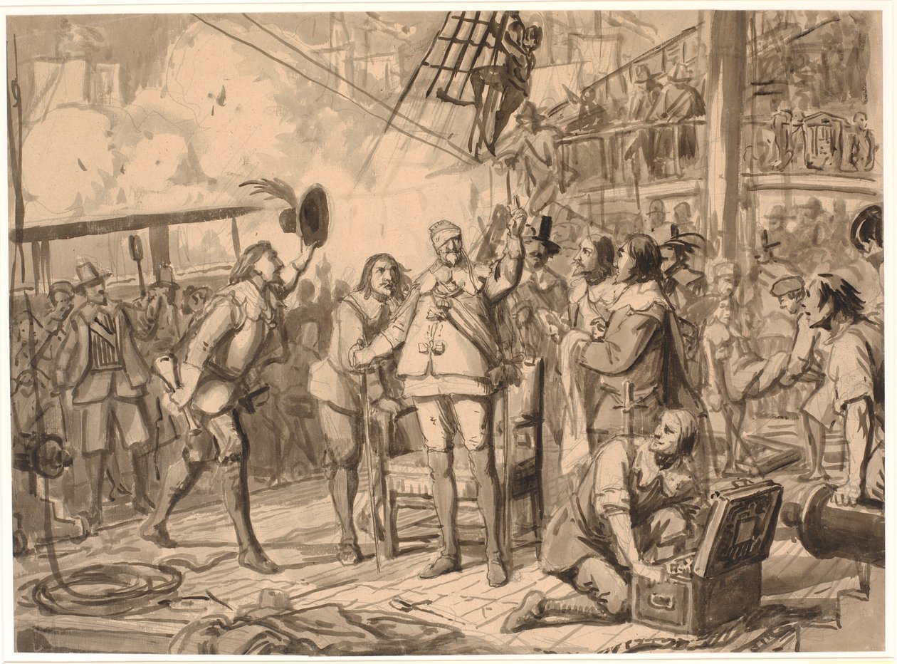 Chr. 4. op "Trefoldigheden" door Wilhelm Marstrand