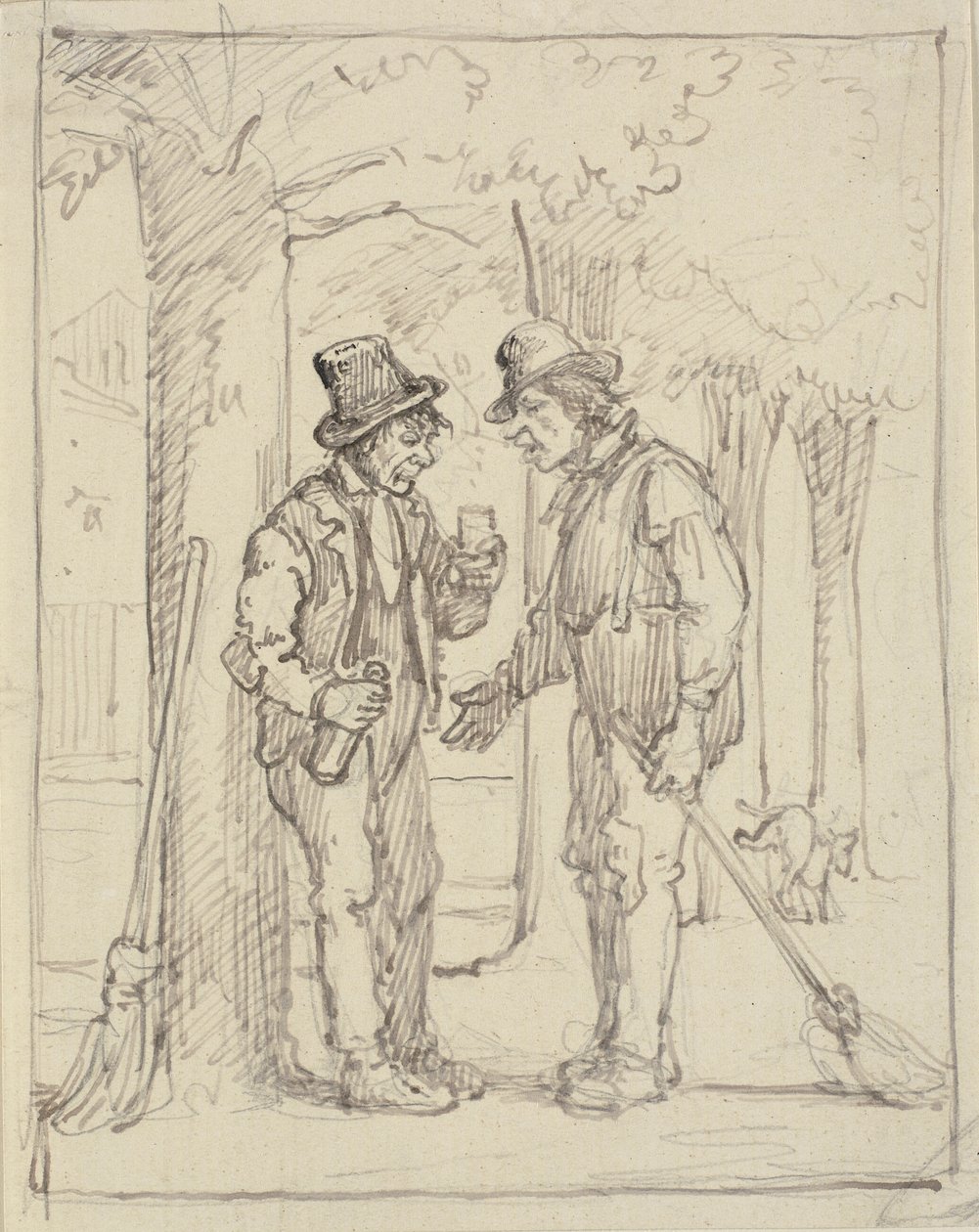 Ladegaardslemmer door Wilhelm Marstrand
