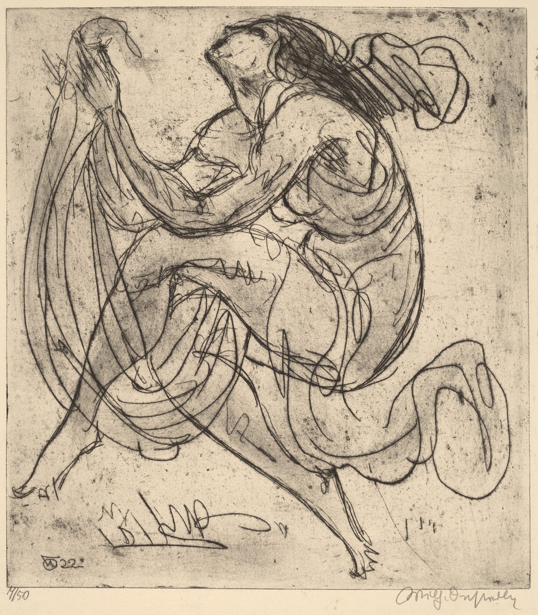 Dansen door Wilhelm Oesterle