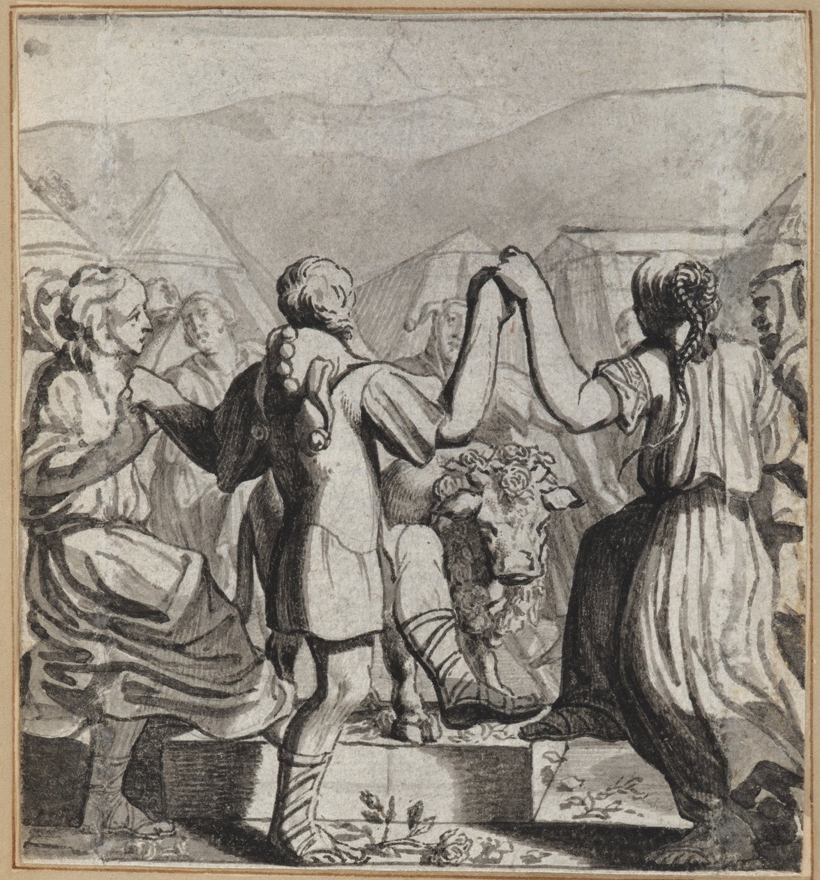 De Dansdwaas door Wilhelm Stettler