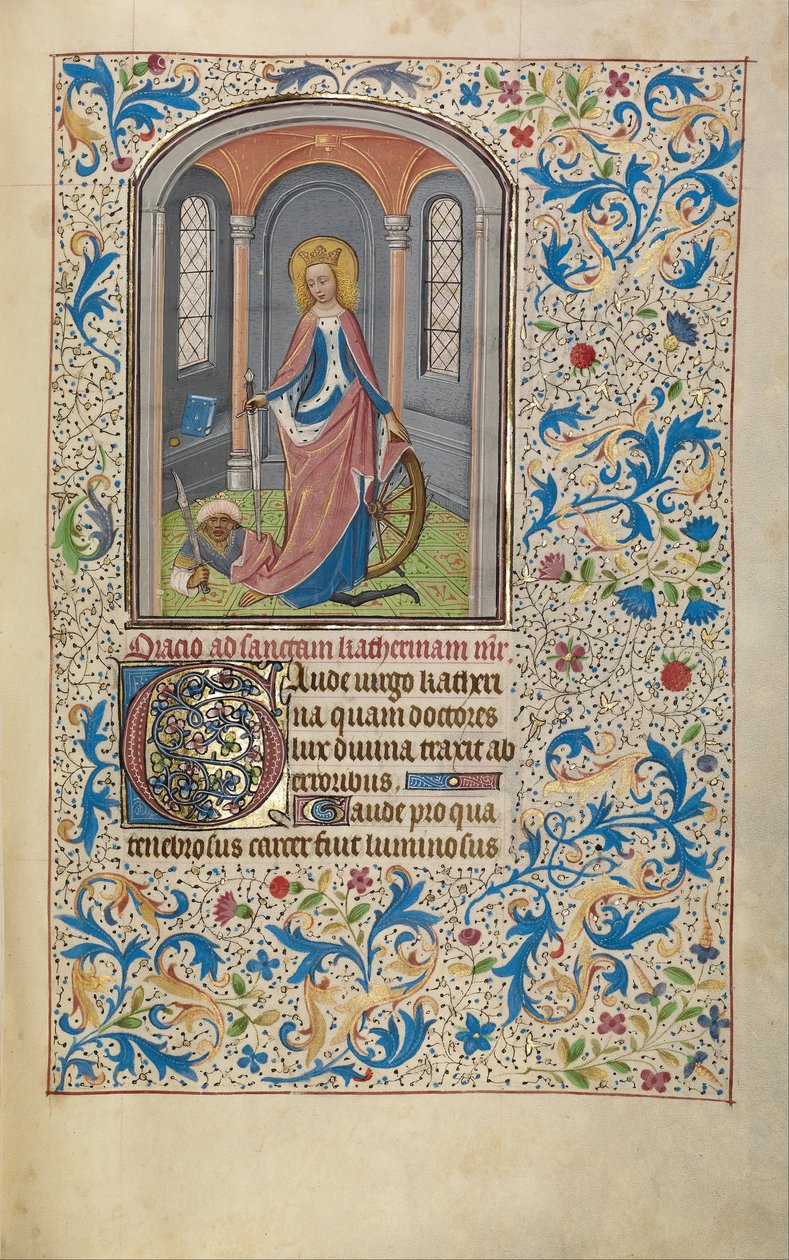 Sint Catharina door Willem Vrelant