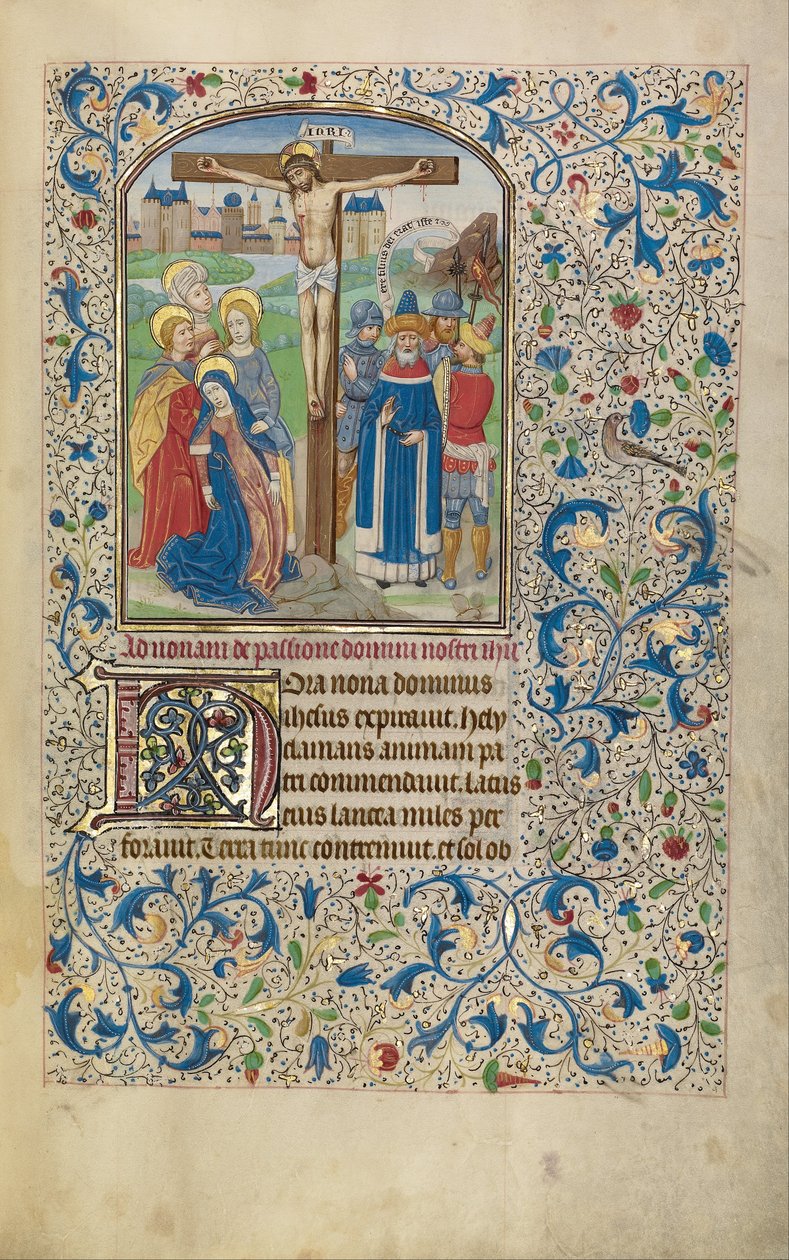 De kruisiging door Willem Vrelant