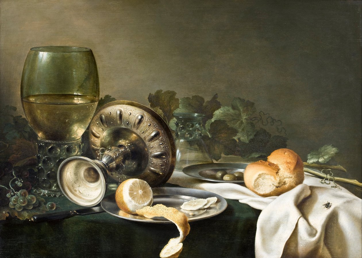 Stilleven door Willem Claesz. Heda