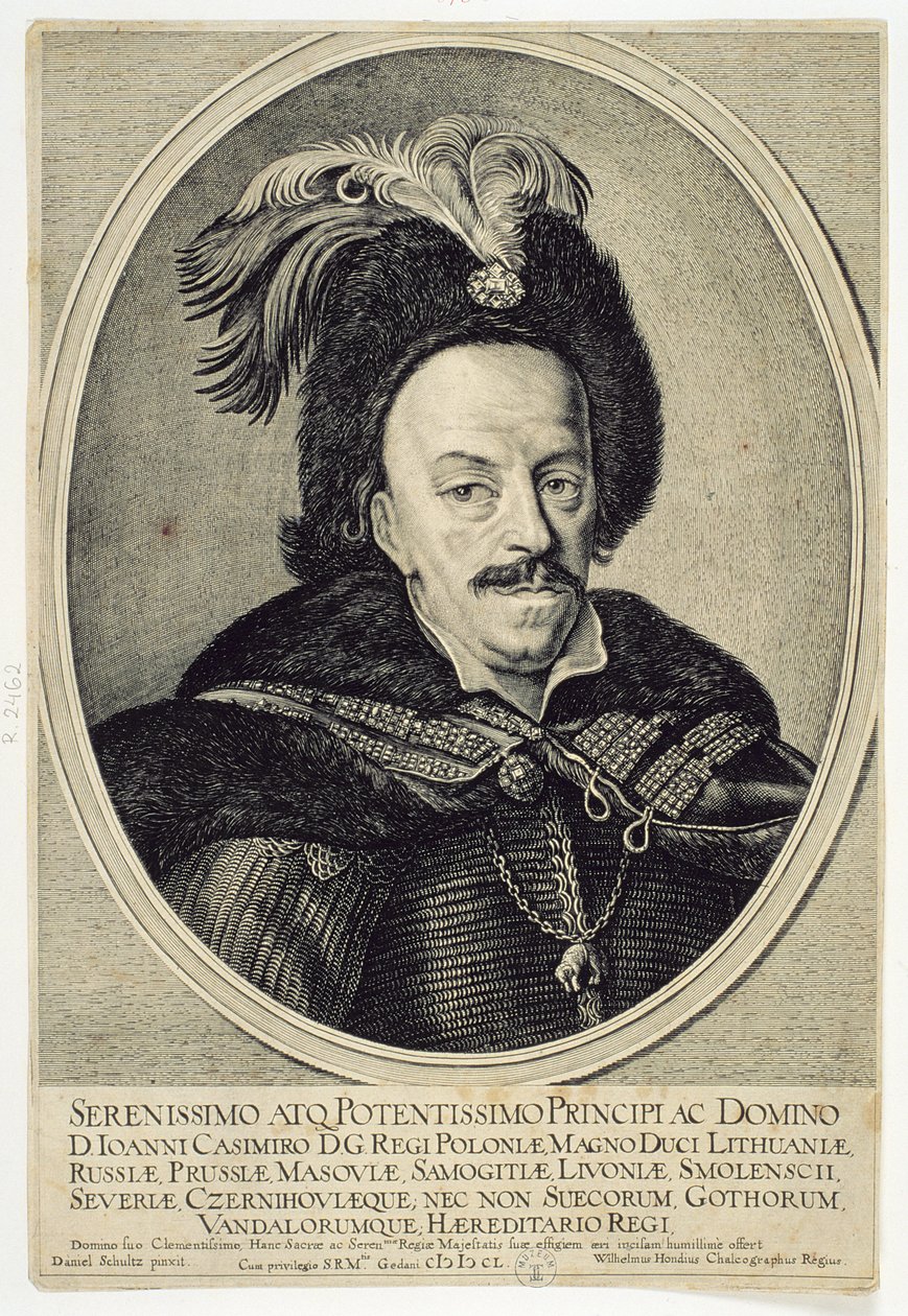 John Kazimir Vasa (1609-72) door Willem Hondius