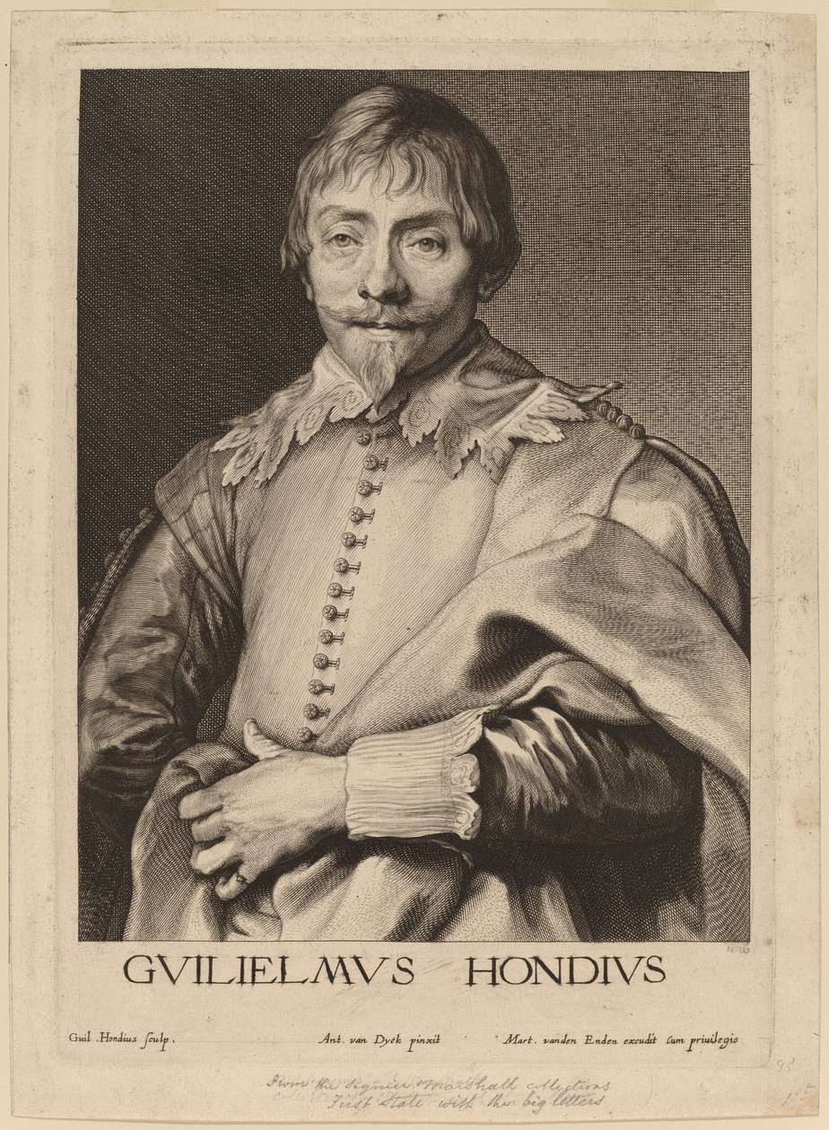 Willem Hondius door Willem Hondius after Sir Anthony van Dyck