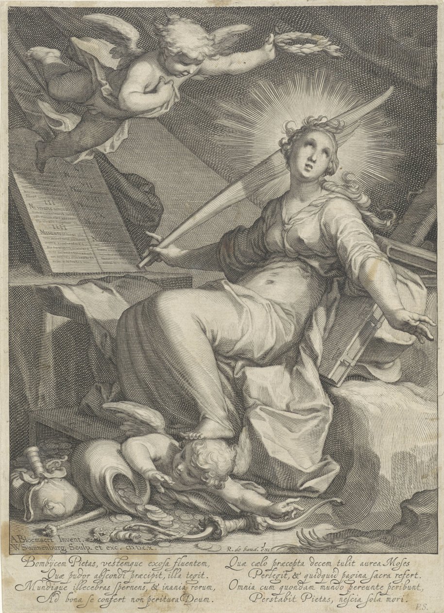 Vroomheid door Willem Isaacsz. van Swanenburg