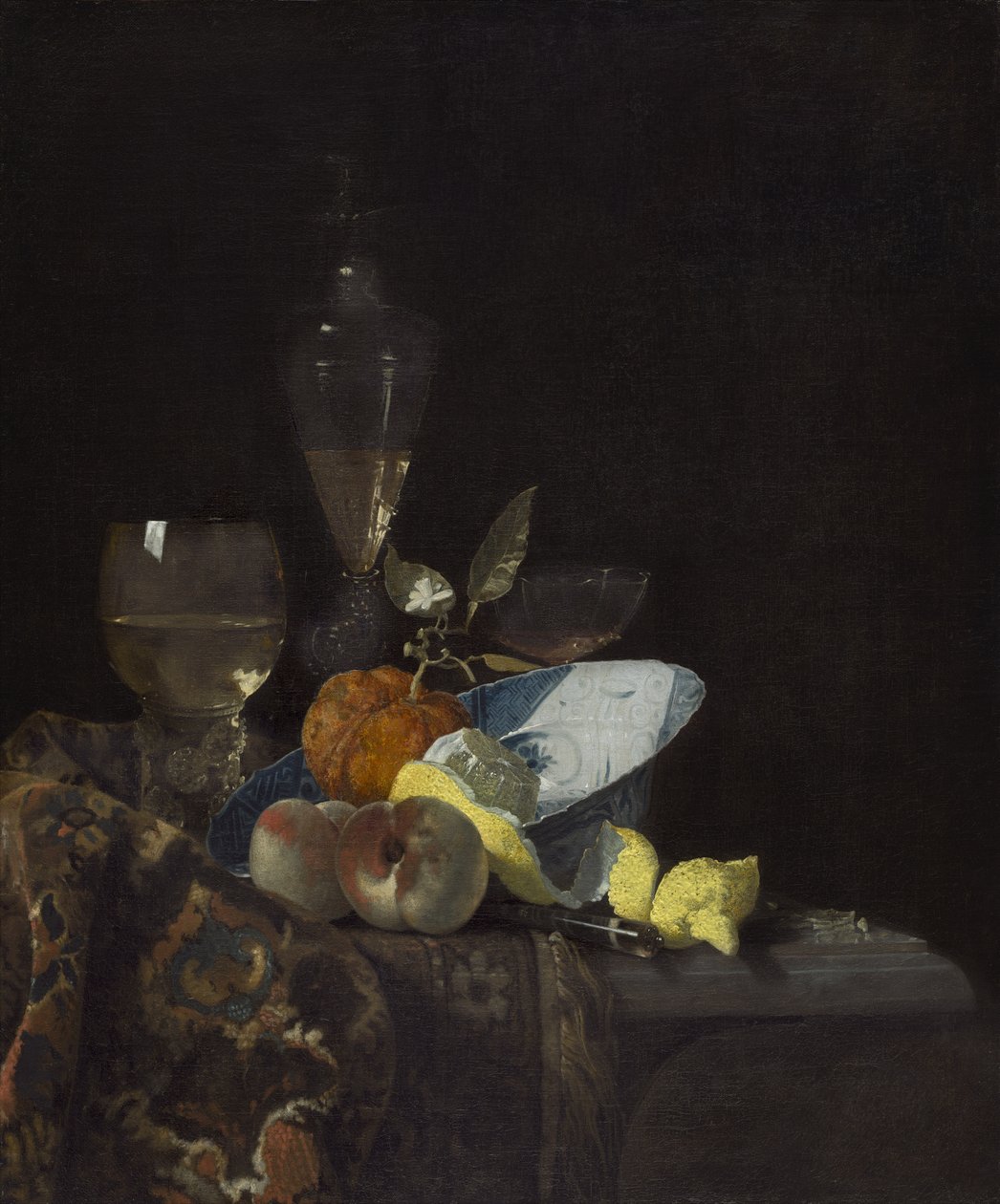 Stilleven door Willem Kalf