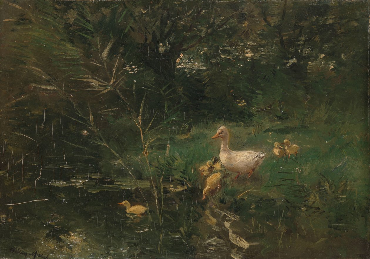 Eendjes door Willem Maris