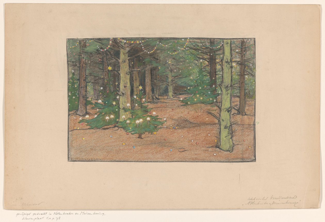 Kerstboombos door Ludwig Willem Reymert Wenckebach