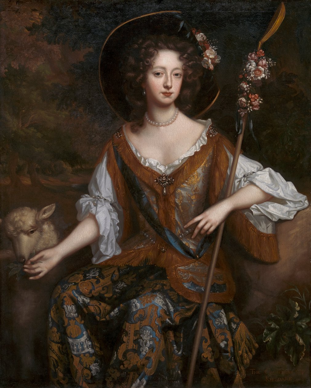 Elizabeth FitzGerald, Gravin van Kildare door Willem Wissing