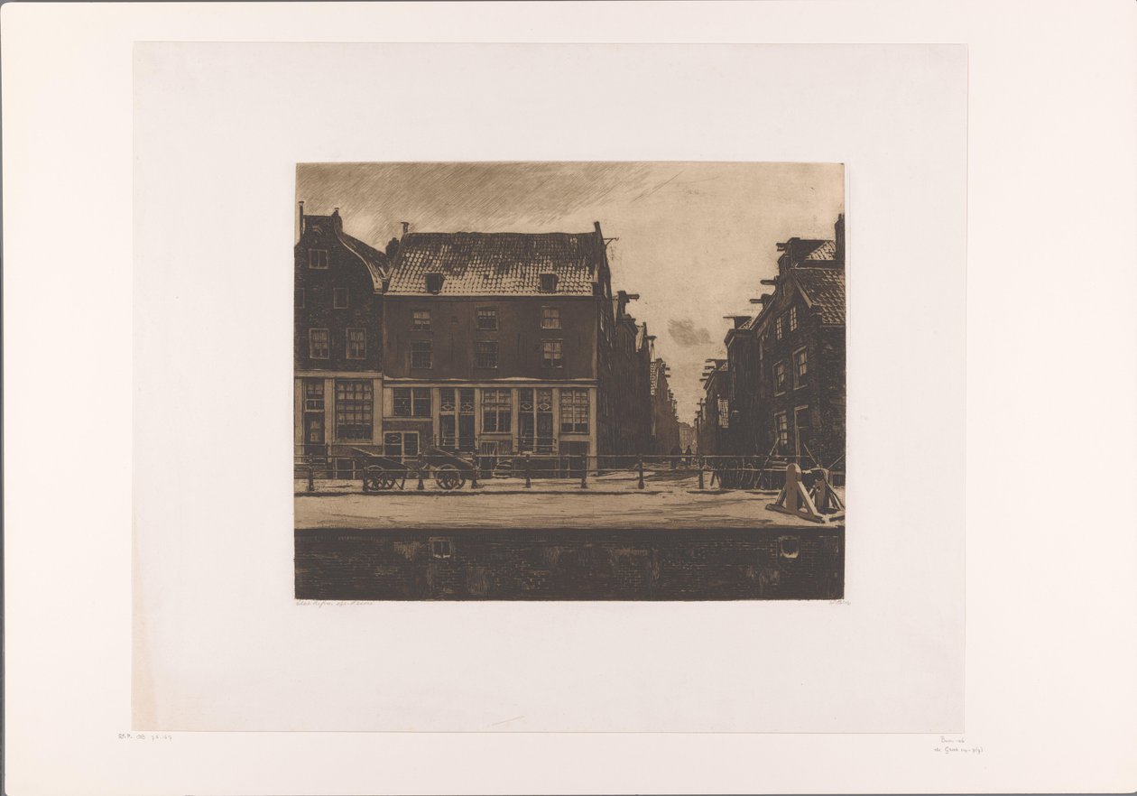 Jodenhouttuinen door Willem Arnoldus Witsen