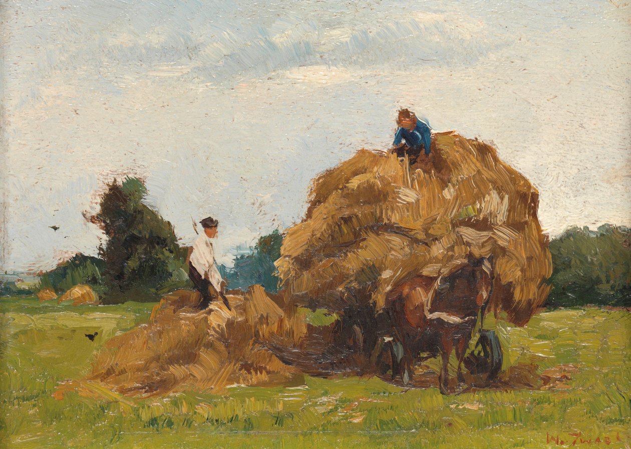 Hooikar door Willem de Zwart