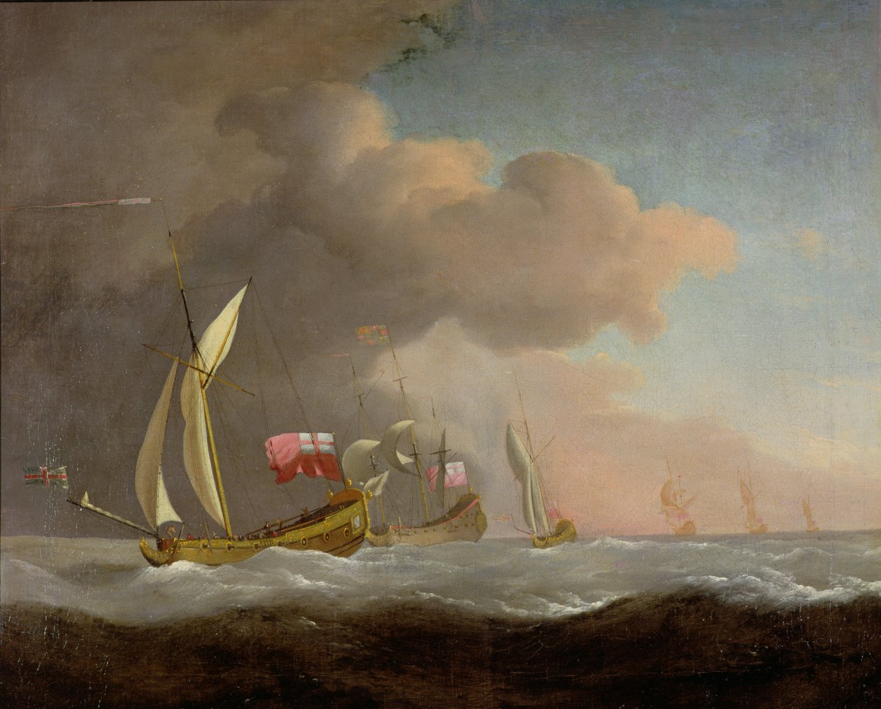 Onbekend schilderij door Willem van de Velde